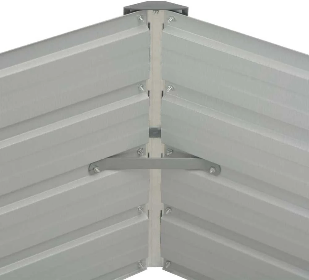 Pakeltas sodo lovelis, antr. sp., 129x129x45cm, galvan. plienas