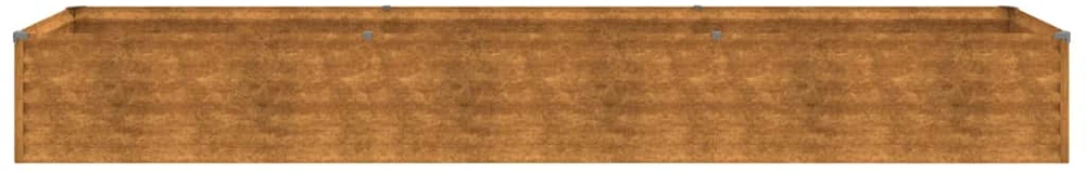 Aukštas sodo lovelis, 291x50x36cm, Corten plienas