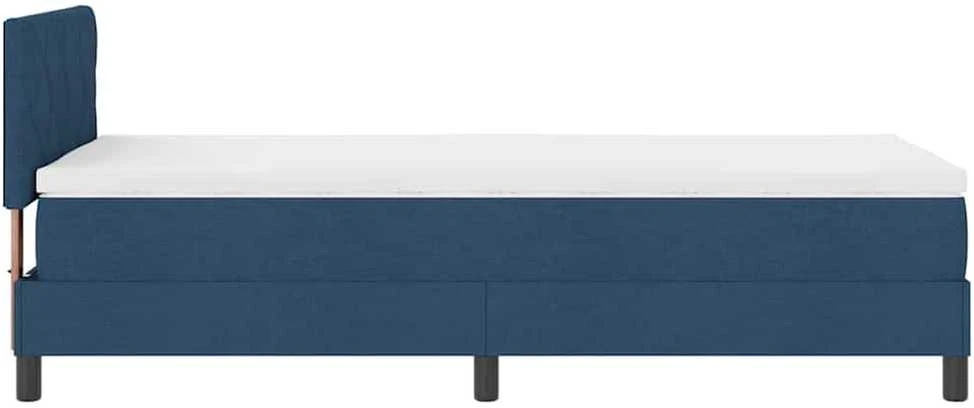 Kiemas lova su LED juostelėmis Mėlyna 100 x 200 cm audinys