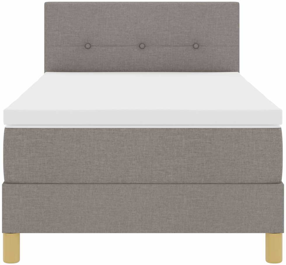 Kiemas lova su pagalve Tortora 100 x 200 cm audinys