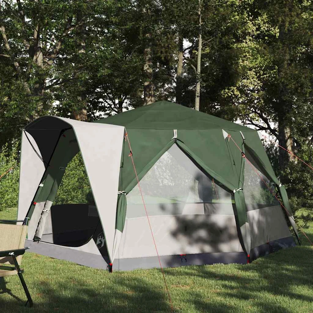 Palapinė Cabin 5 asmenims 5 asmeniui Žalia ir balta