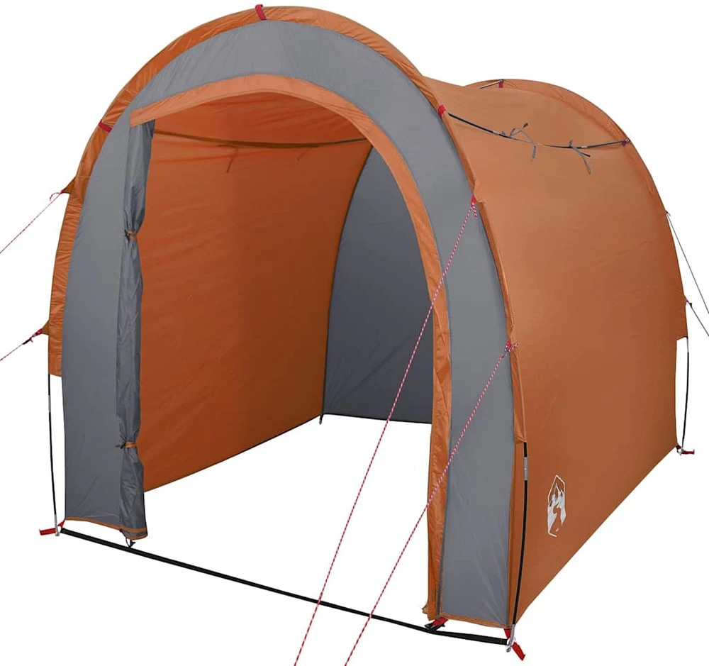 Sandėliavimo palapinė, pilka/oranžinė, 204x183x178cm, Taffeta