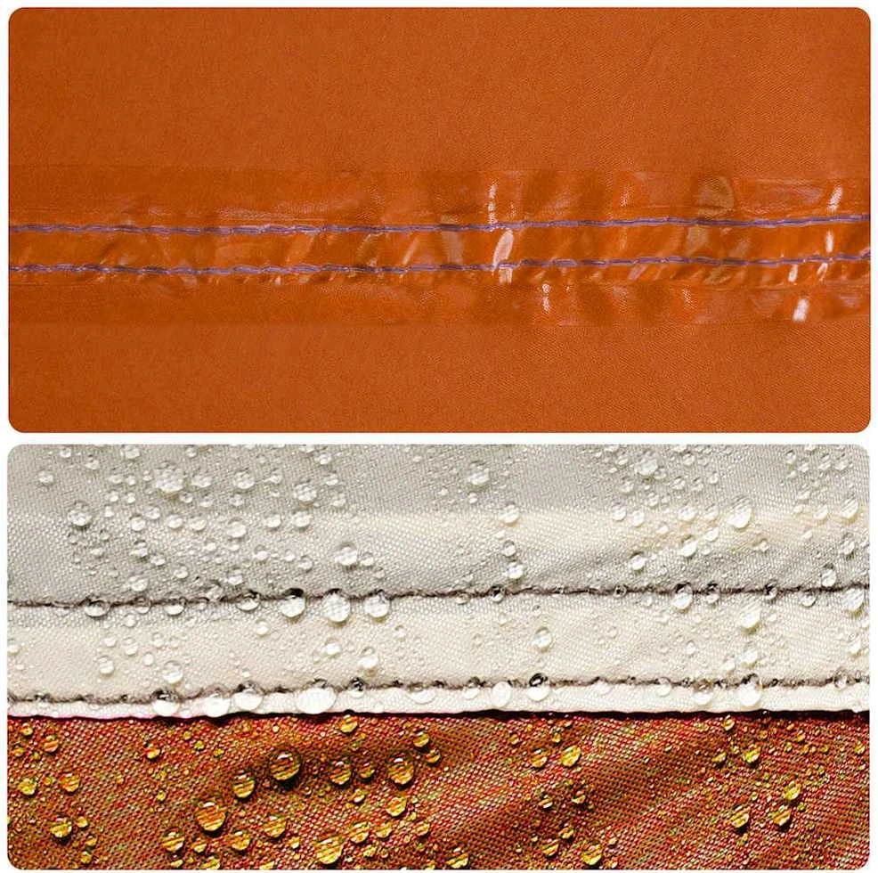 Palapinė daiktams, pilkos/oranžinės spalvos, atspari vandeniui