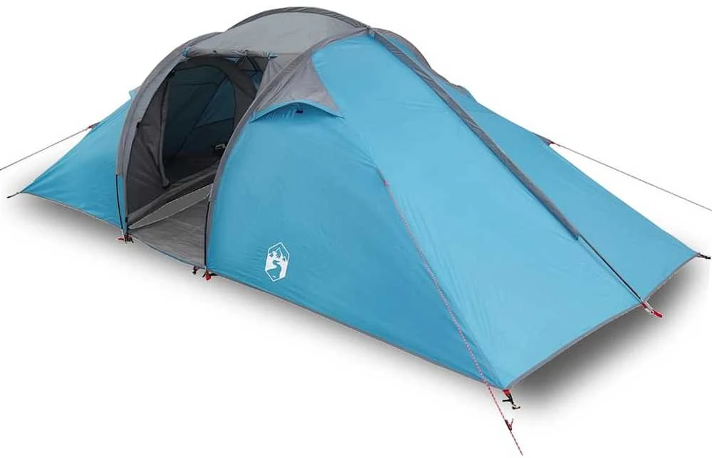 Tunelinė palapinė su stogu Mėlyna 510 x 240 x 156 cm tafta