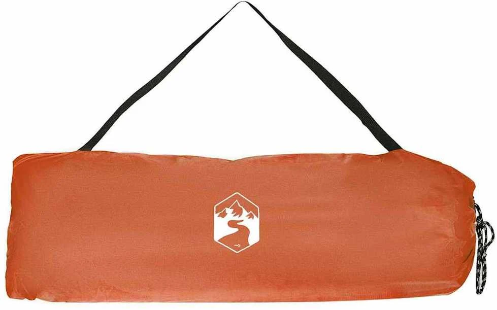 Vidinė palapinė Pilka ir oranžinė 280 x 220 x 176 cm tafta