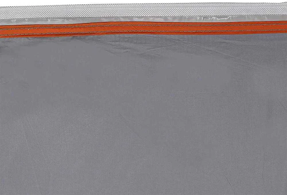 Bagažinės palapinė 190 x 150 x 185 cm Pilka ir oranžinė tafta