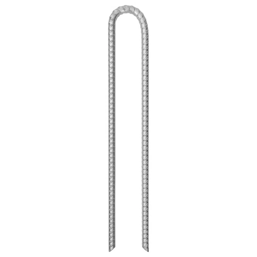 Palapinės kaiščiai, 6vnt., 41,5cm, skersmuo 12mm, U forma