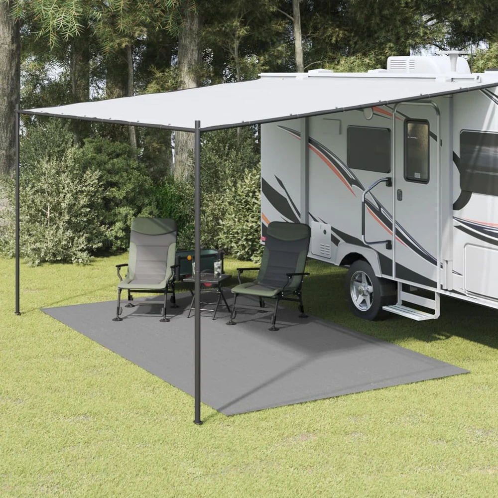 Stovyklavimo paklotas, antracito spalvos, 4,5x2,5m