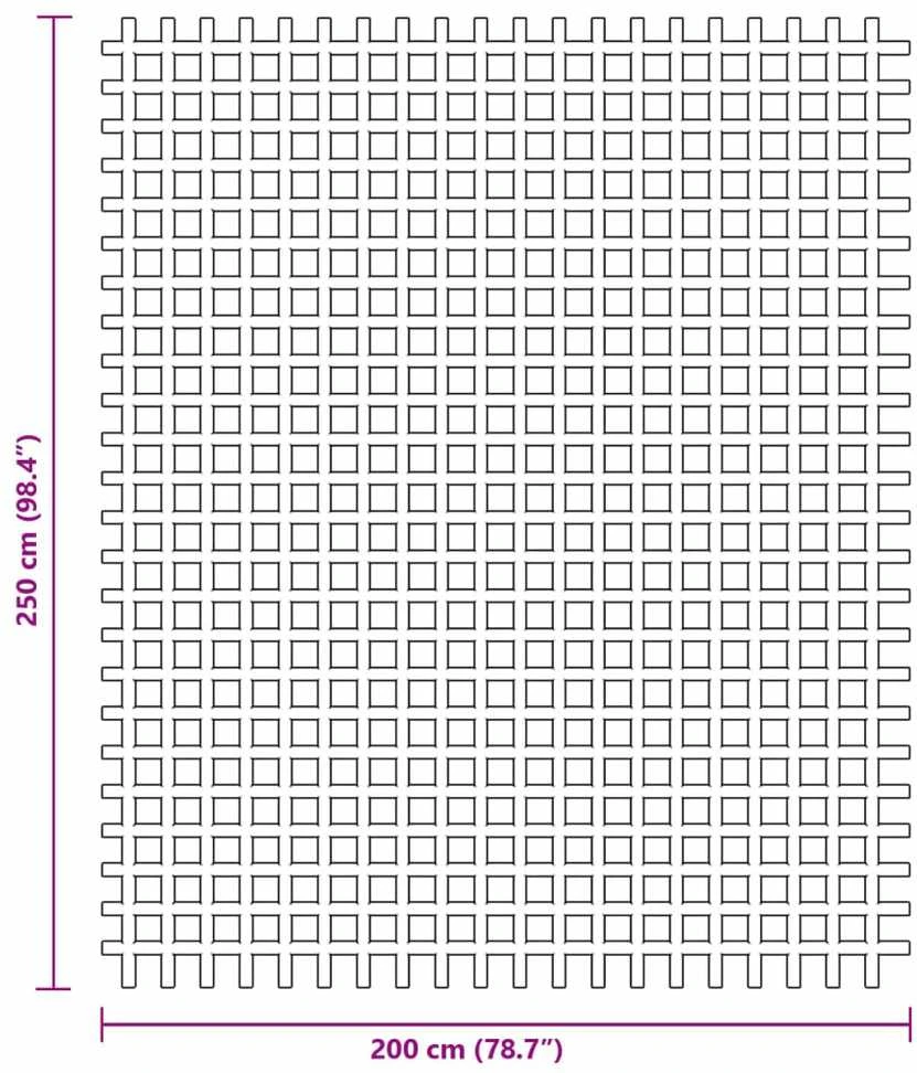 Palapinės kilimas, žalios spalvos, 2,5x2m