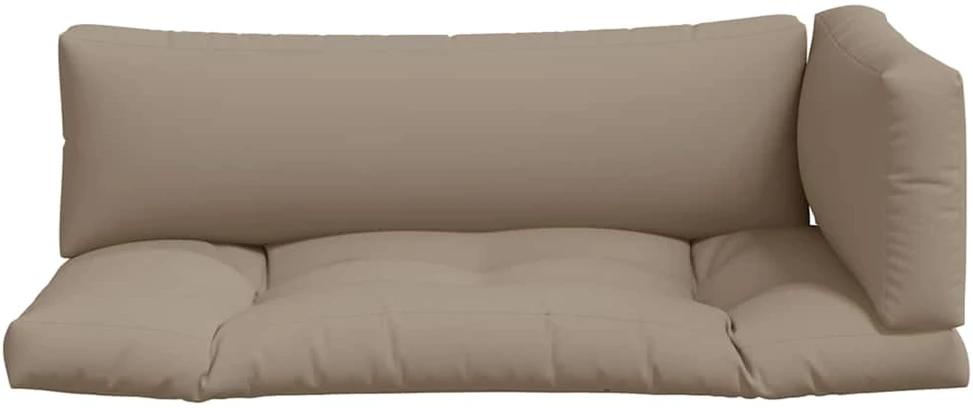 Palečių pagalvėlės, 3vnt., taupe spalvos, audinys