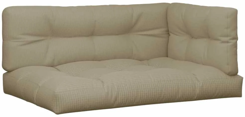 Palečių pagalvėlės, 5vnt., taupe spalvos, audinys