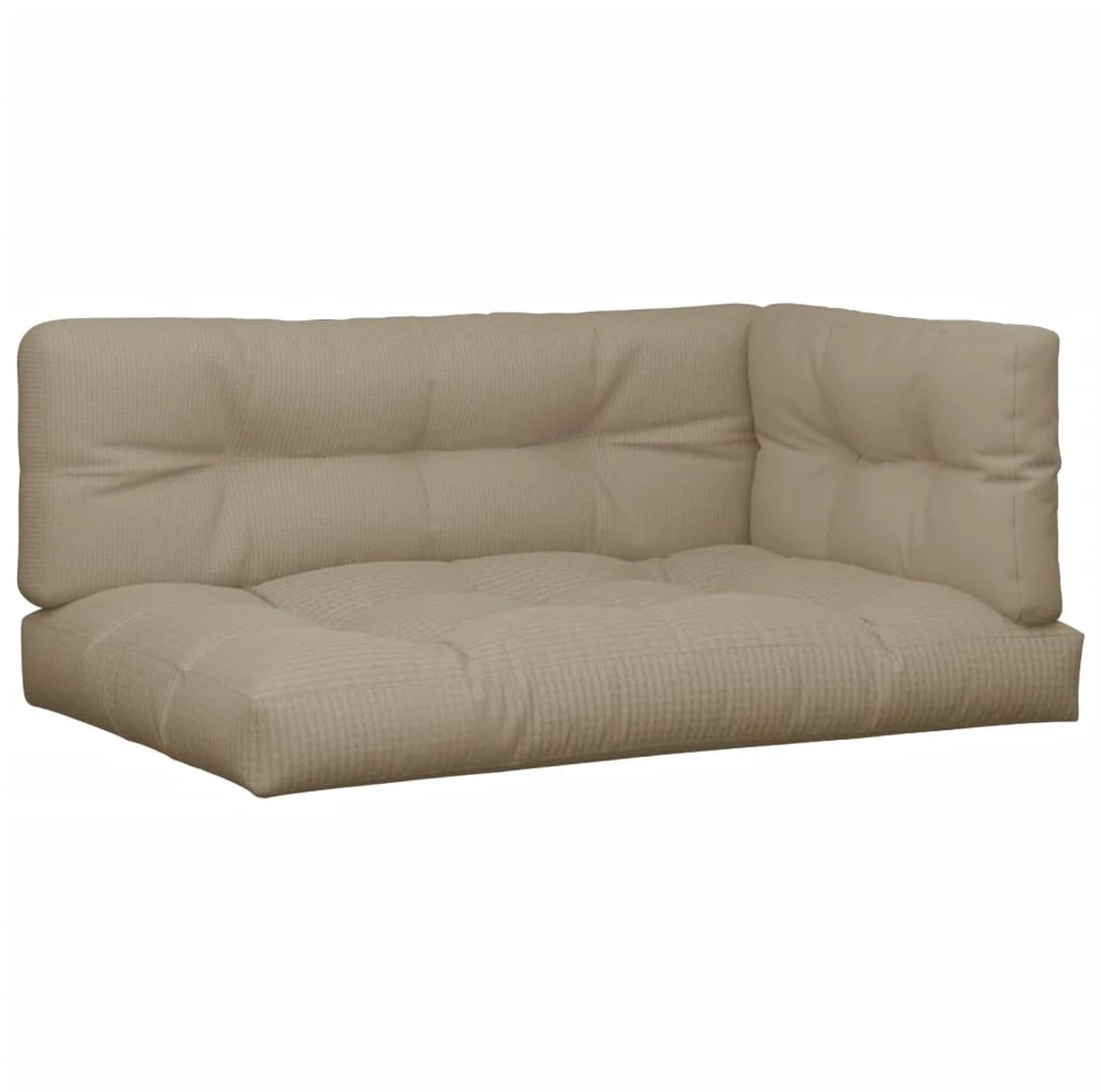 Palečių pagalvėlės, 7vnt., taupe spalvos, audinys