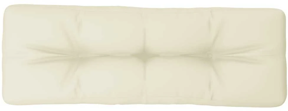Paletės pagalvėlė, kreminės spalvos, 120x40x12cm, audinys