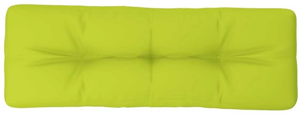 Paletės pagalvėlė, ryškiai žalios spalvos, 120x40x12cm, audinys