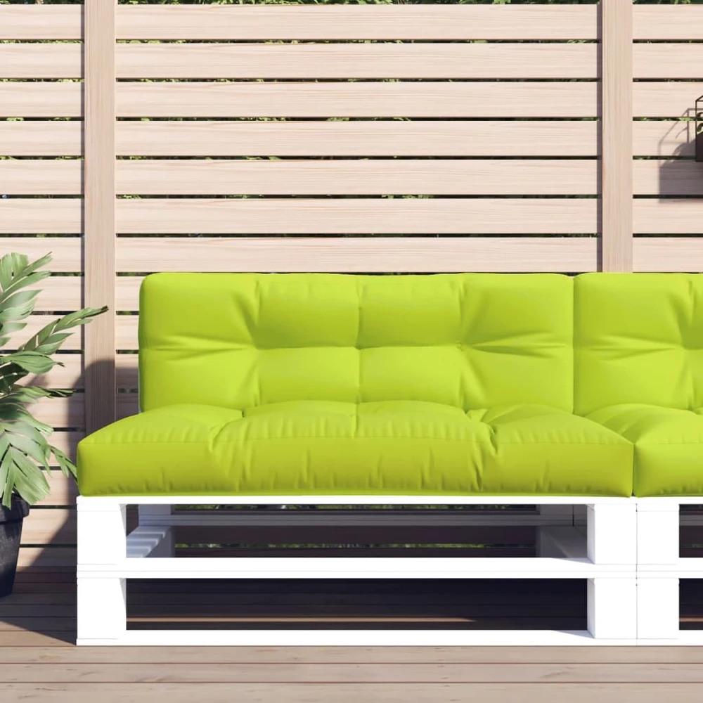 Paletės pagalvėlė, ryškiai žalios spalvos, 120x40x12cm, audinys