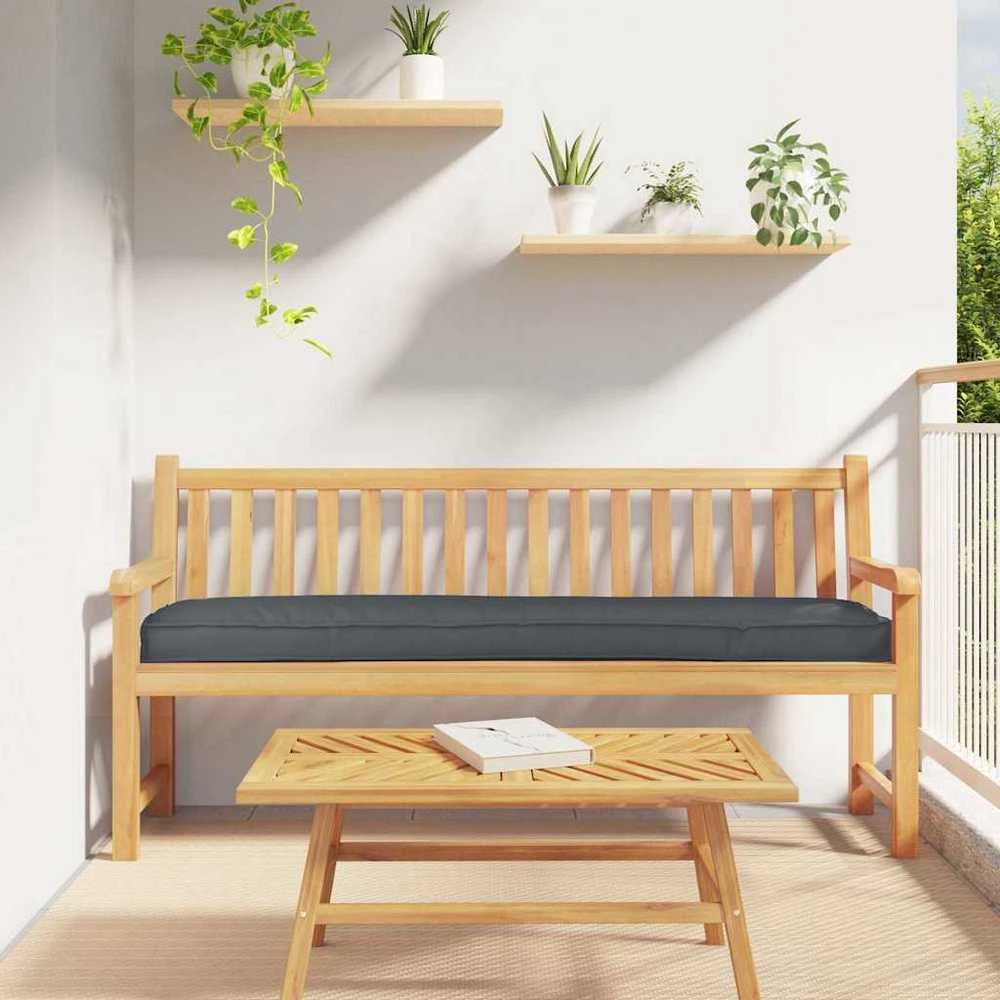 Pallet pagalvė Oksfordo audinys Antracito 180 x 40 x 8 cm