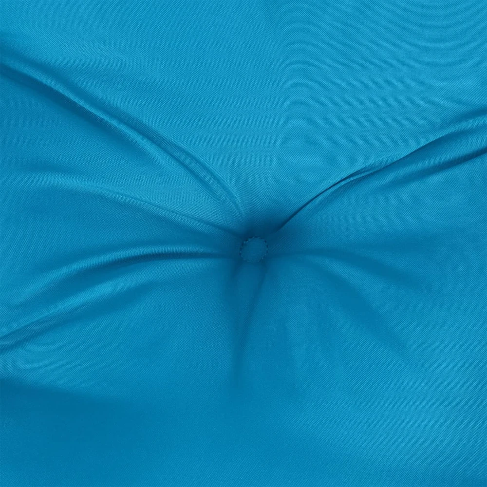 Paletės pagalvėlė, šviesiai mėlyna, 120x40x12cm, audinys