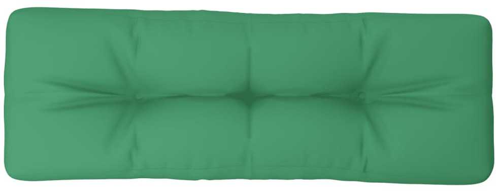 Paletės pagalvėlė, žalios spalvos, 120x40x12cm, audinys
