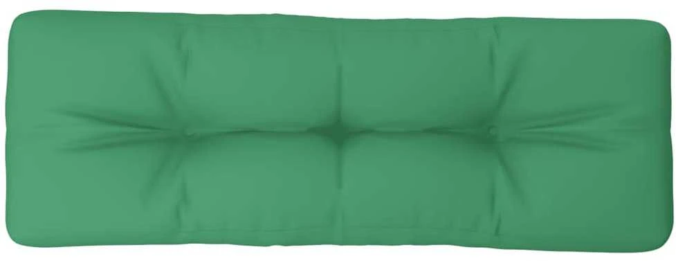 Paletės pagalvėlė, žalios spalvos, 120x40x12cm, audinys