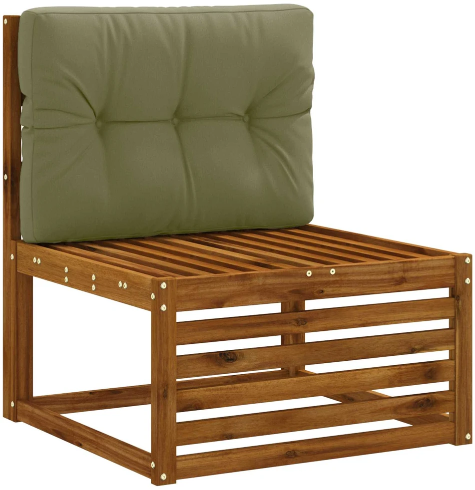 Pallet atlošas VIANEN 100% poliesteris Alyvuogių žalia