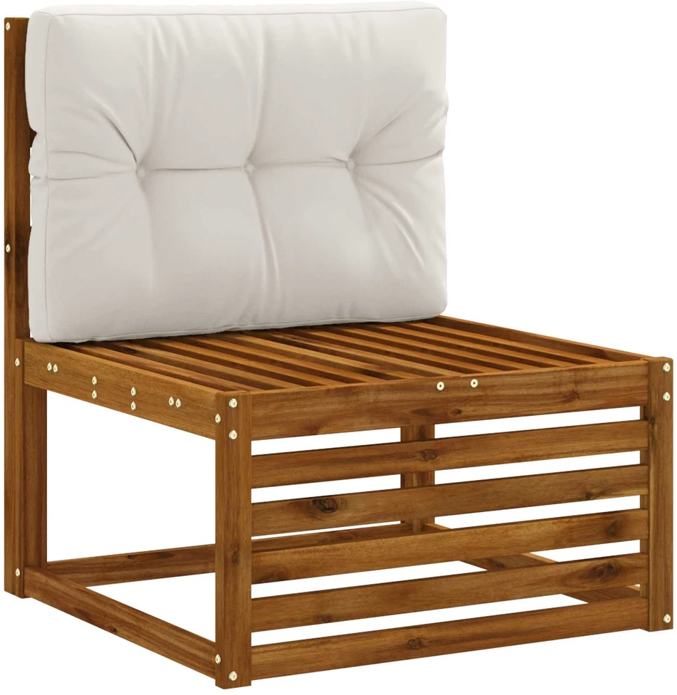 Pallet atlošas VIANEN 100% poliesteris Balta 70 x 50 x 12 cm