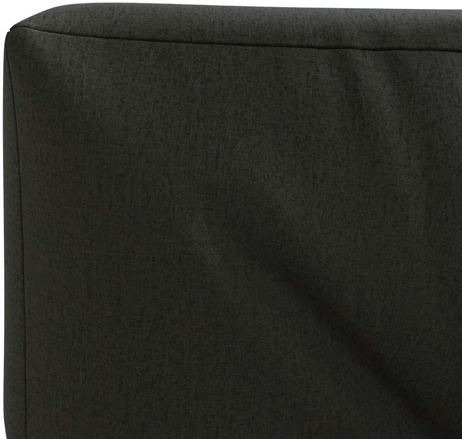Pallet atlošas VIANEN 100% poliesteris Juoda 120 x 40 x 12 cm