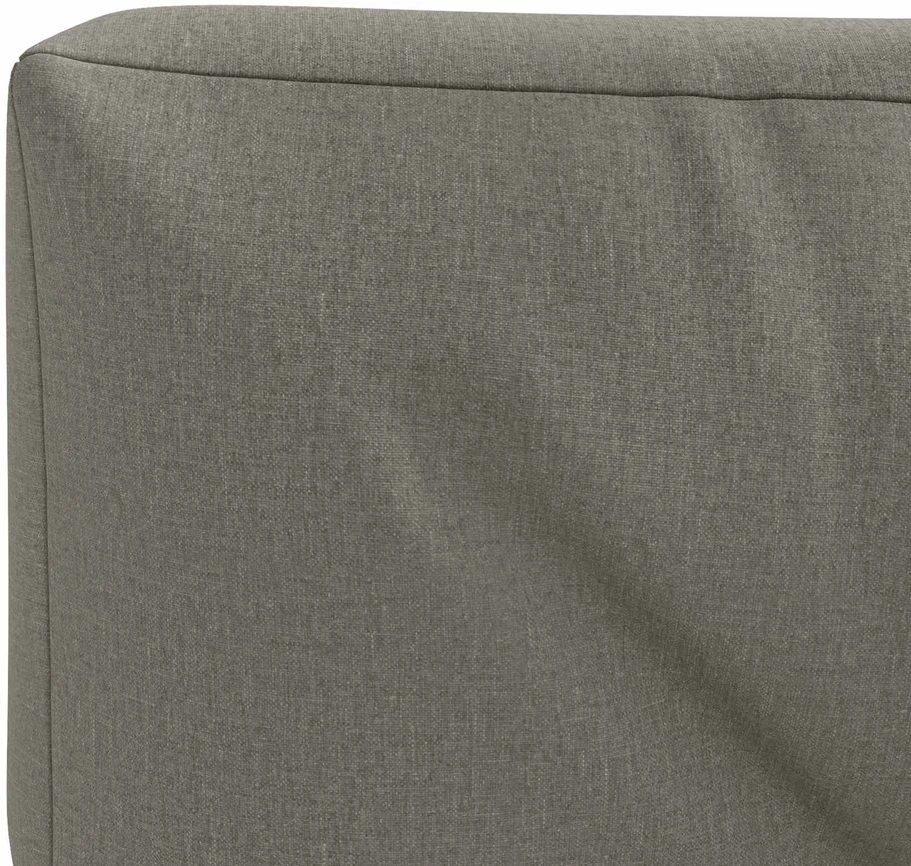 Pallet atlošas VIANEN 100% poliesteris Pilka 120 x 40 x 12 cm