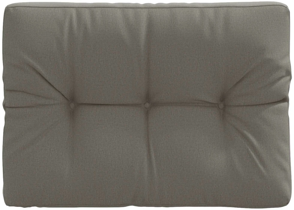 Pallet atlošas VIANEN 100% poliesteris Pilka 70 x 60 x 12 cm