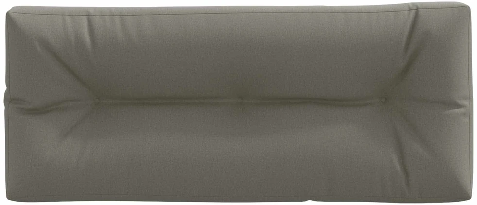 Pallet atlošas VIANEN 100% poliesteris Pilka 120 x 40 x 12 cm