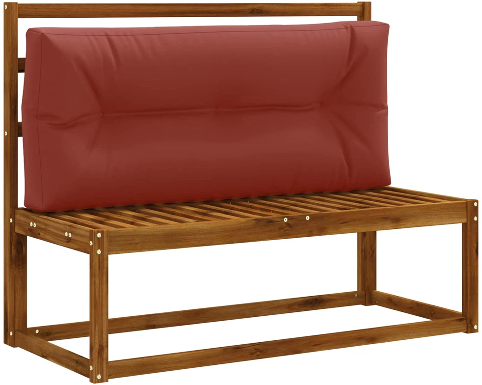 Pallet atlošas VIANEN 100% poliesteris Raudona 120 x 40 x 12 cm