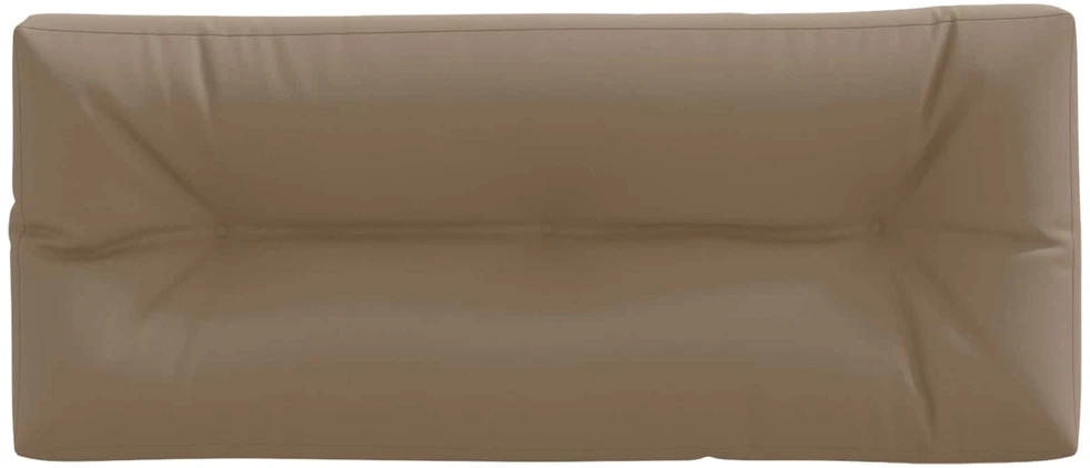 Pallet atlošas VIANEN 100% poliesteris Taupe 120 x 40 x 12 cm