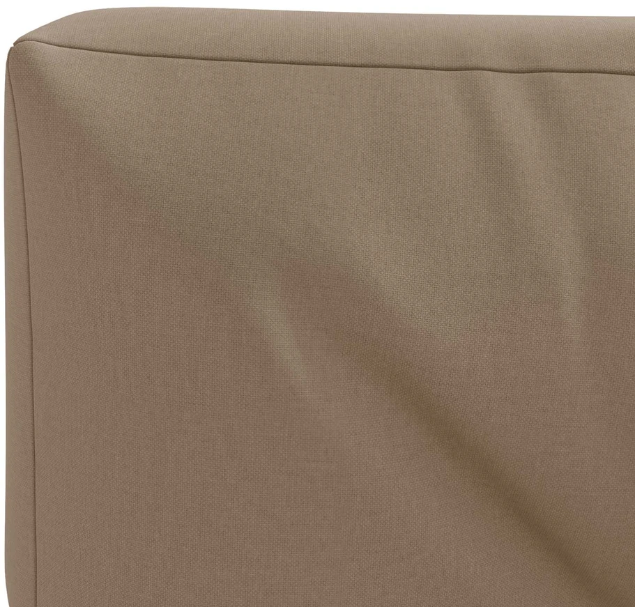 Pallet atlošas VIANEN 100% poliesteris Taupe 120 x 40 x 12 cm