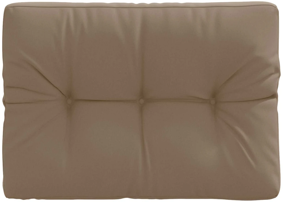 Pallet atlošas VIANEN 100% poliesteris Taupe 70 x 50 x 12 cm