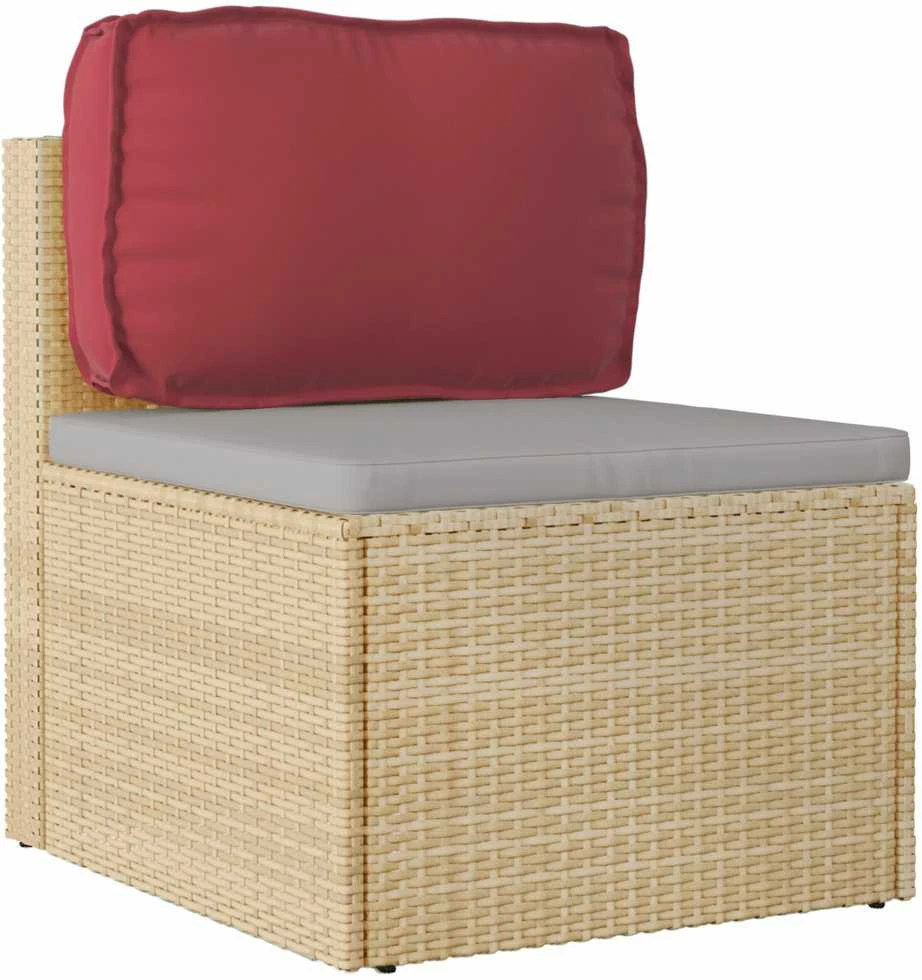 Pagalvėlė Oksfordo audinys Vyno raudona 70 x 40 x 12 cm