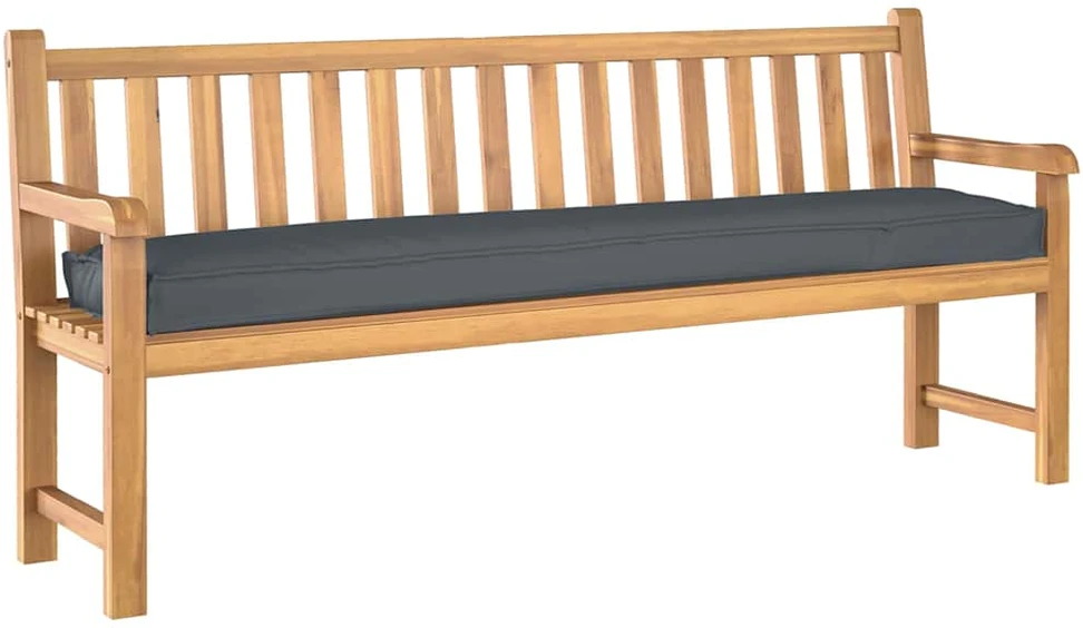 Pallet pagalvė Antracitas 200 x 40 x 8 cm Oksfordo audinys