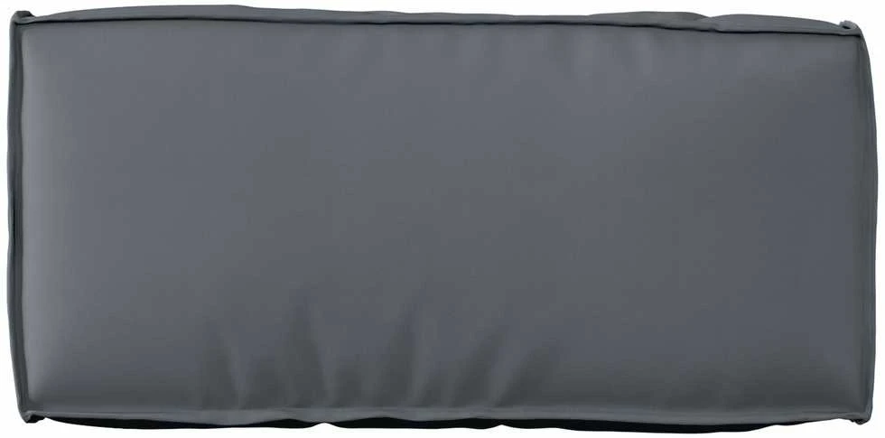 Pagalvėlė Oksfordo audinys Antracito 80 x 40 x 12 cm