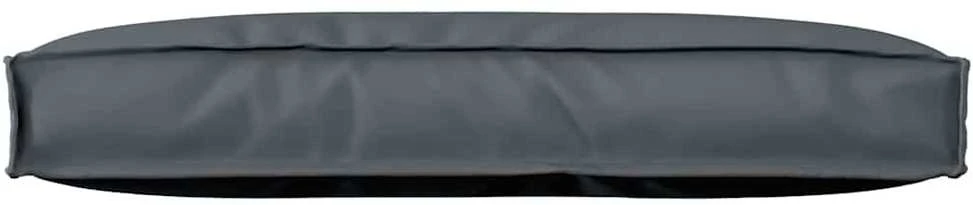 Pagalvėlė Oksfordo audinys Antracito 80 x 40 x 12 cm