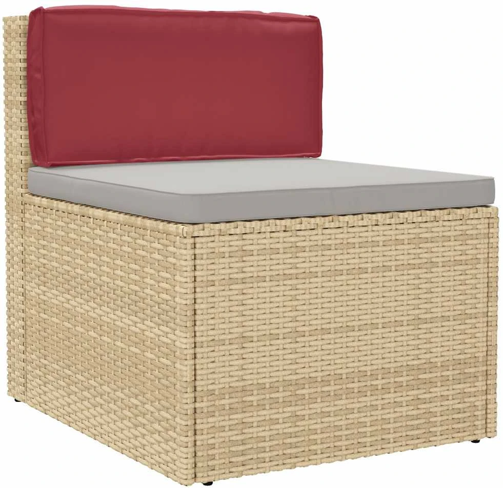 Pagalvėlė Oksfordo audinys Vyno raudona 80 x 40 x 12 cm