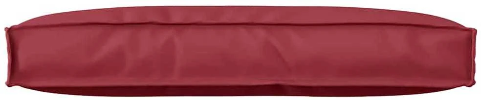 Pagalvėlė Oksfordo audinys Vyno raudona 80 x 40 x 12 cm