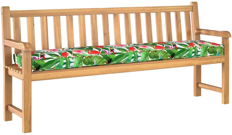 Pallet pagalvė Gėlių Tropinė džiunglė 200 x 40 x 8 cm