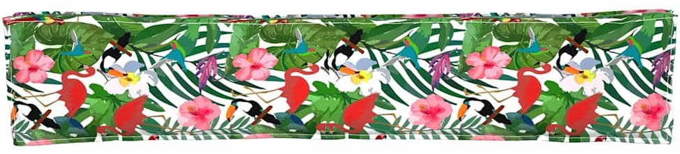 Pallet pagalvė Gėlių Tropinė džiunglė 200 x 40 x 8 cm