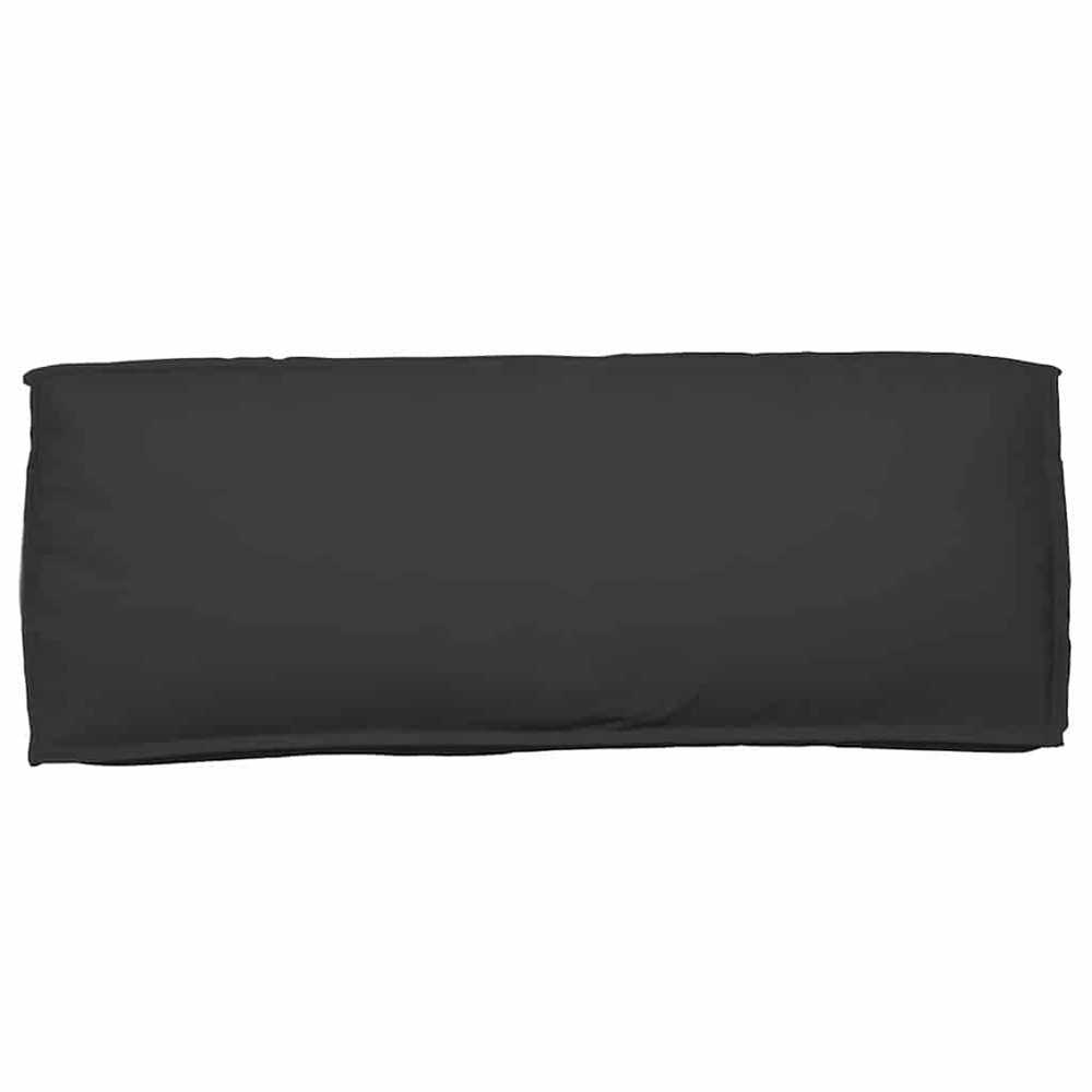 Pagalvėlė Oksfordo audinys Juoda 120 x 40 x 12 cm