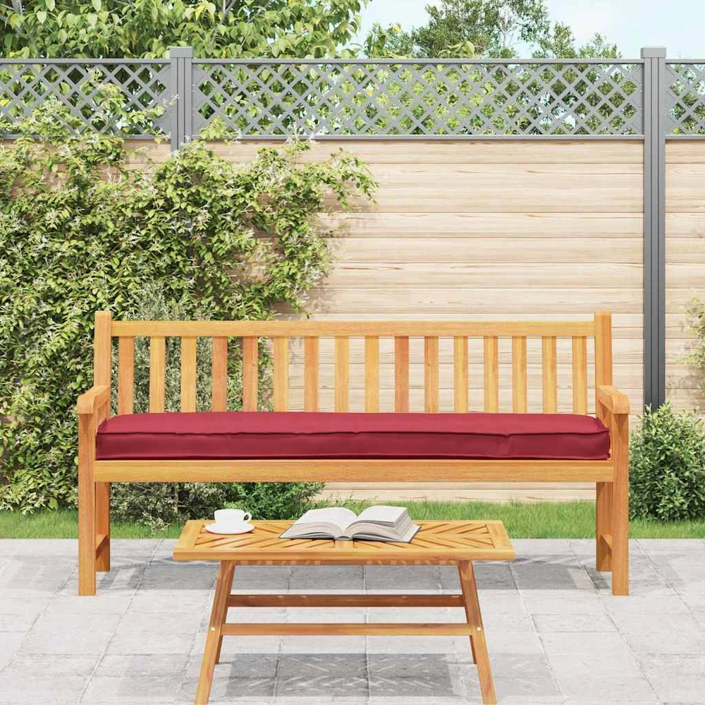 Pallet pagalvė Oksfordo audinys Vyno raudona 180 x 40 x 8 cm