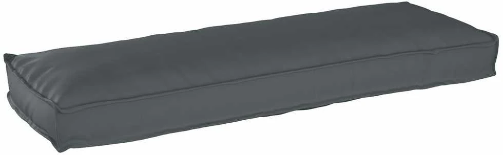 Pagalvėlė Oksfordo audinys Antracito 120 x 40 x 8 cm