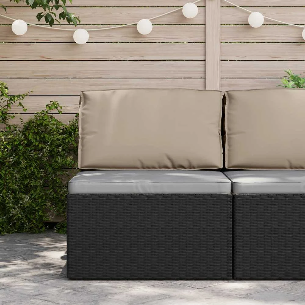 Pagalvėlė Oksfordo audinys Taupe 80 x 40 x 12 cm