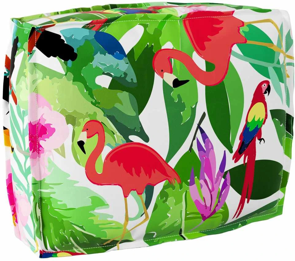 Pagalvėlė Gėlių Įvairiaspalvis 50 x 40 x 12 cm Oksfordo audinys