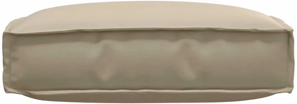 Pagalvėlė Oksfordo audinys Taupe 60 x 60 x 12 cm