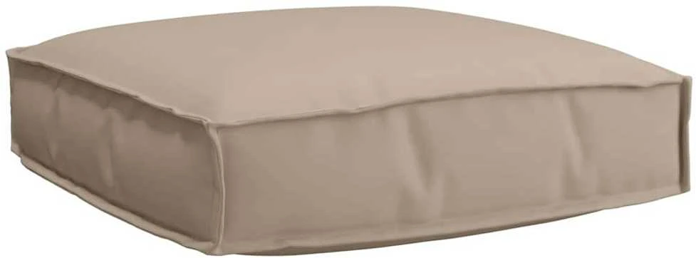 Pagalvėlė Oksfordo audinys Taupe 60 x 60 x 12 cm
