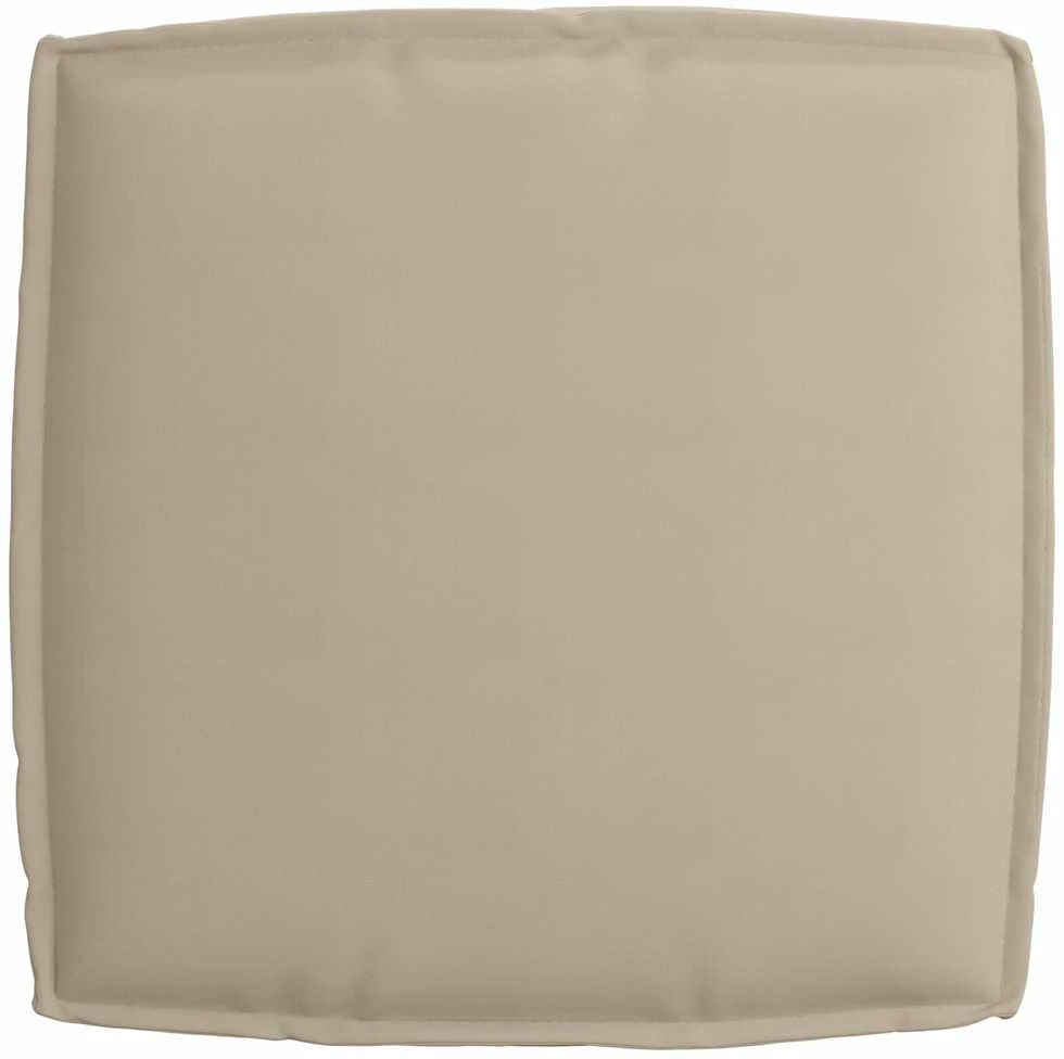 Pagalvėlė Oksfordo audinys Taupe 60 x 60 x 12 cm