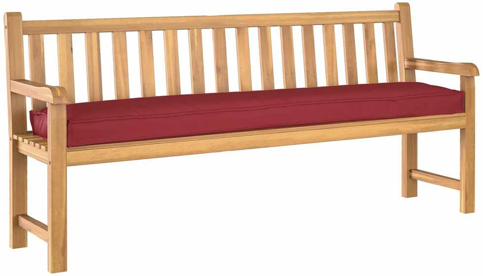 Pallet pagalvių rinkinys 2 vnt. Oksfordo audinys Vyno raudona